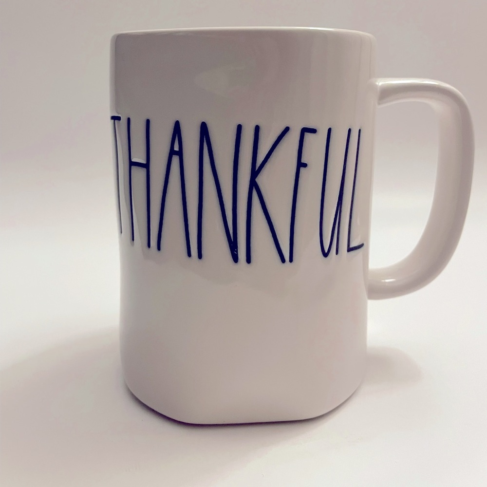 Rae Dunn Thankful Mug